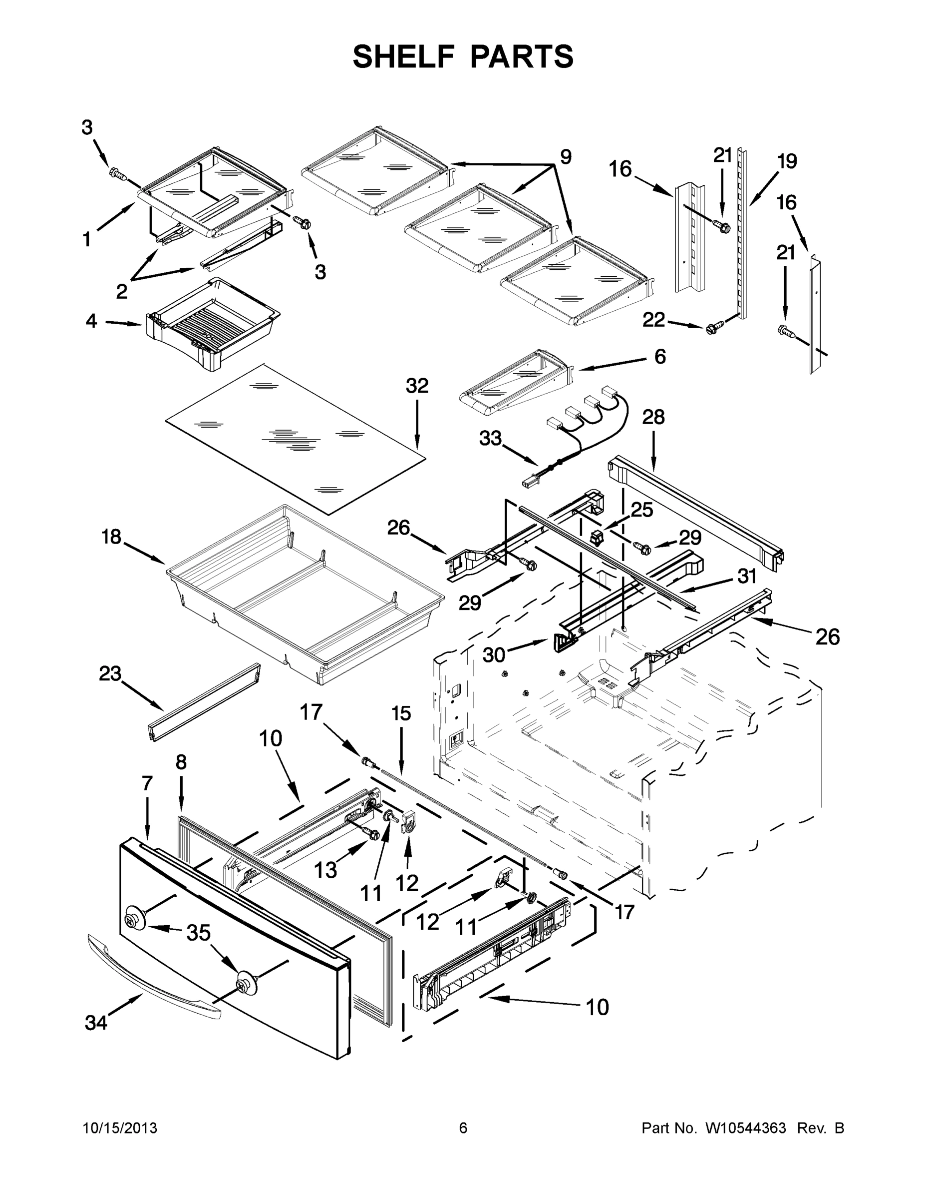 04 - SHELF PARTS