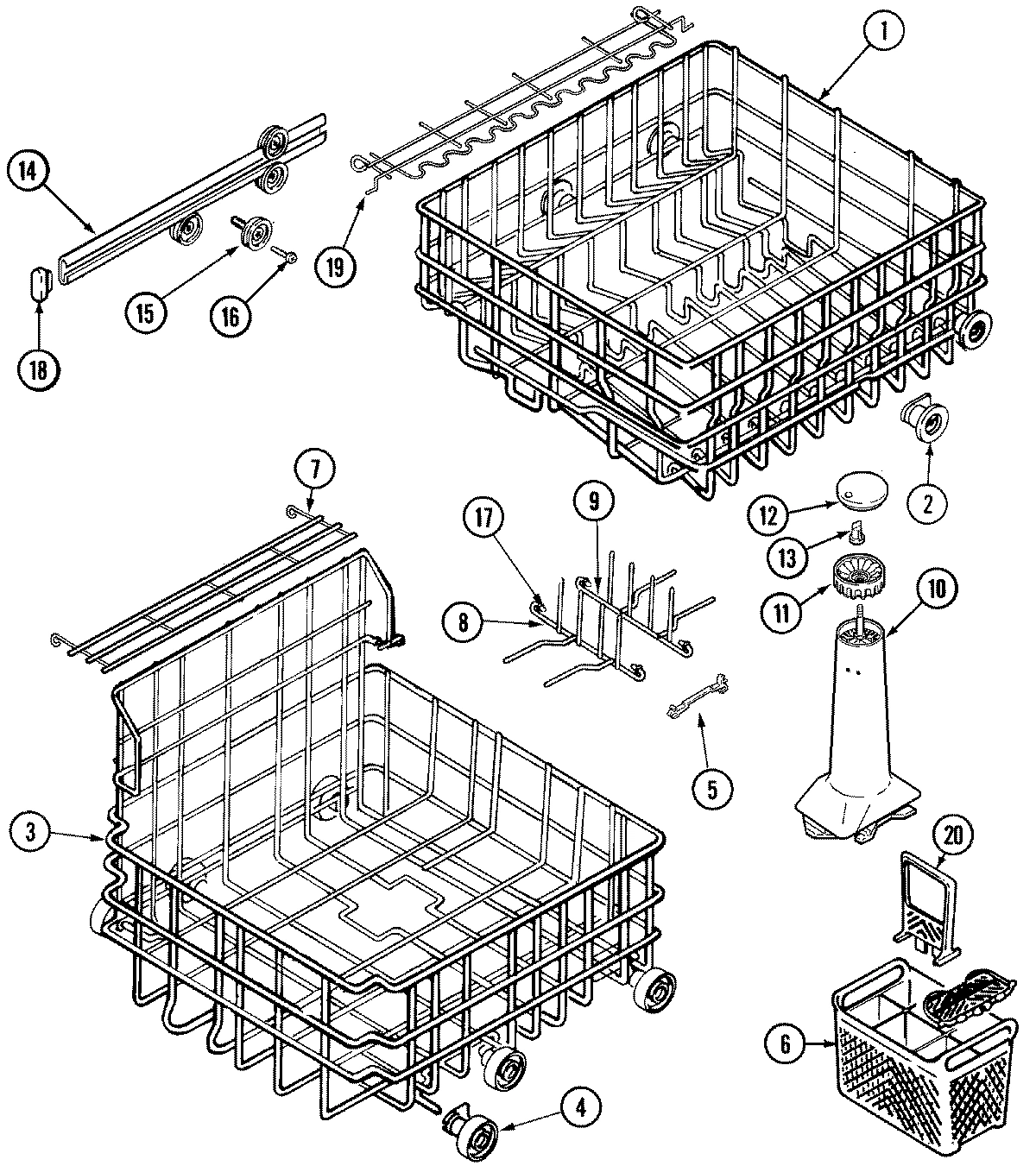 05 - TRACK & RACK ASSEMBLY