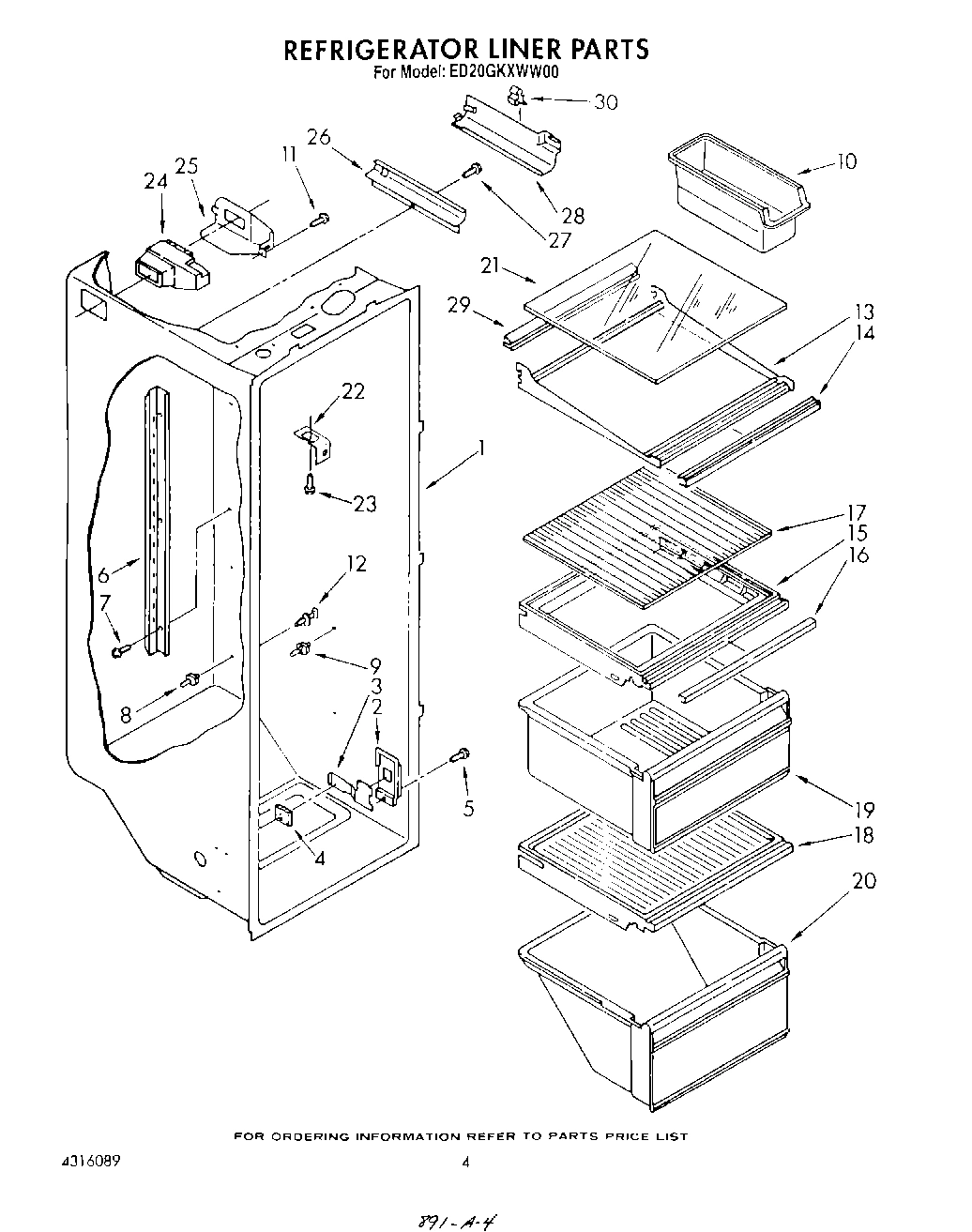 03 - REFRIGERATOR LINER
