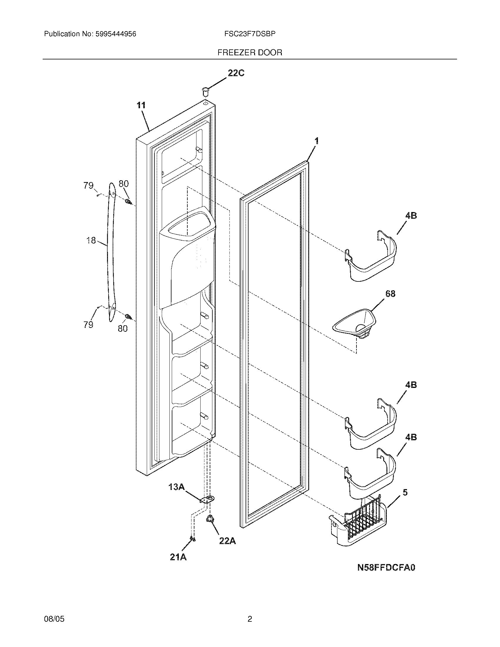 03 - FREEZER DOOR
