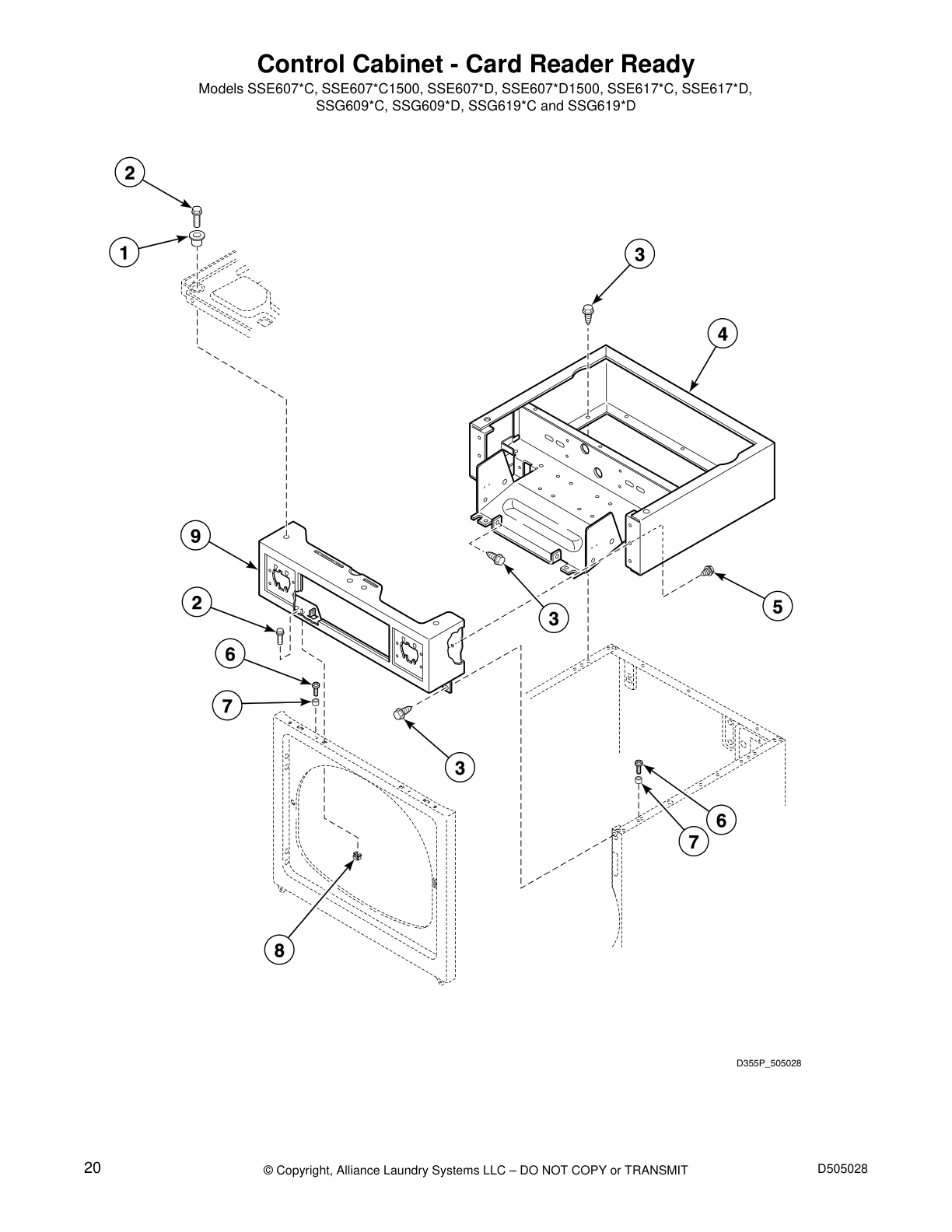Control Cabinet - Card Reader Ready