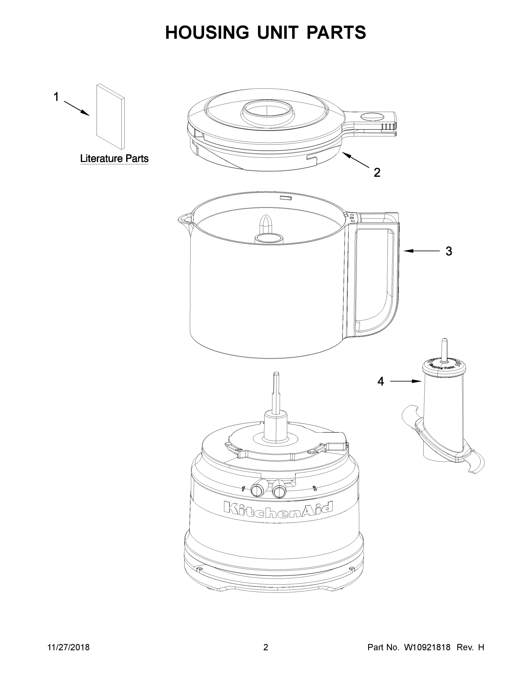 02 - HOUSING UNIT PARTS