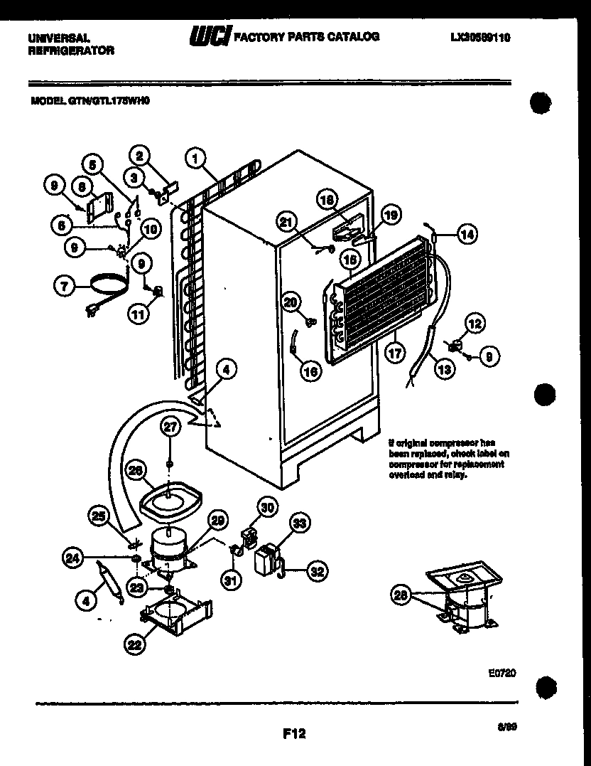 05 - SYSTEM AND AUTOMATIC DEFROST PARTS
