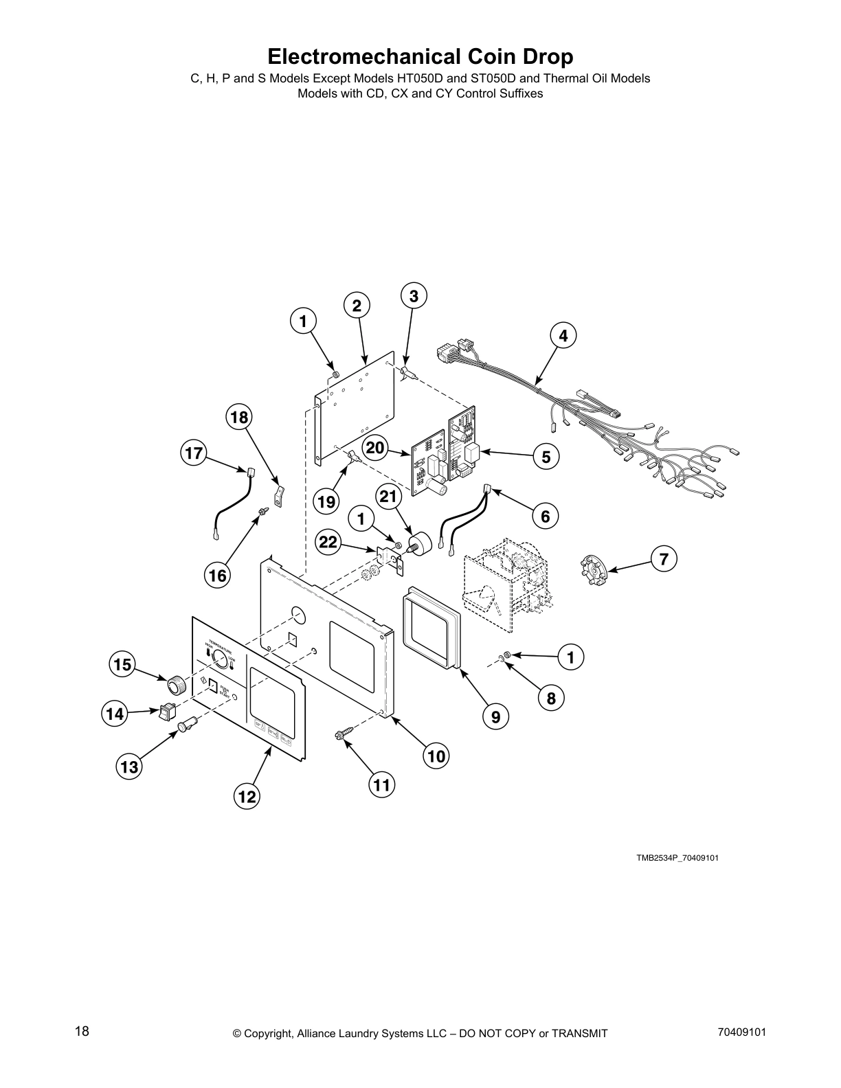 Electromechanical Coin Drop