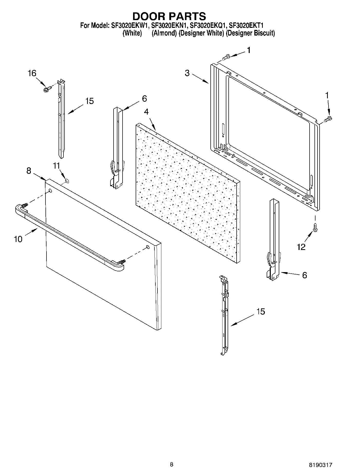 06 - DOOR PARTS, MISCELLANEOUS PARTS