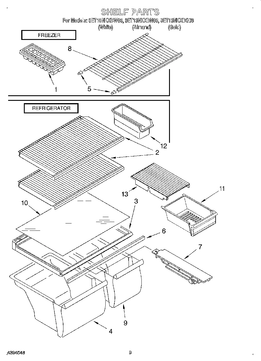 05 - SHELF, LIT/OPTIONAL