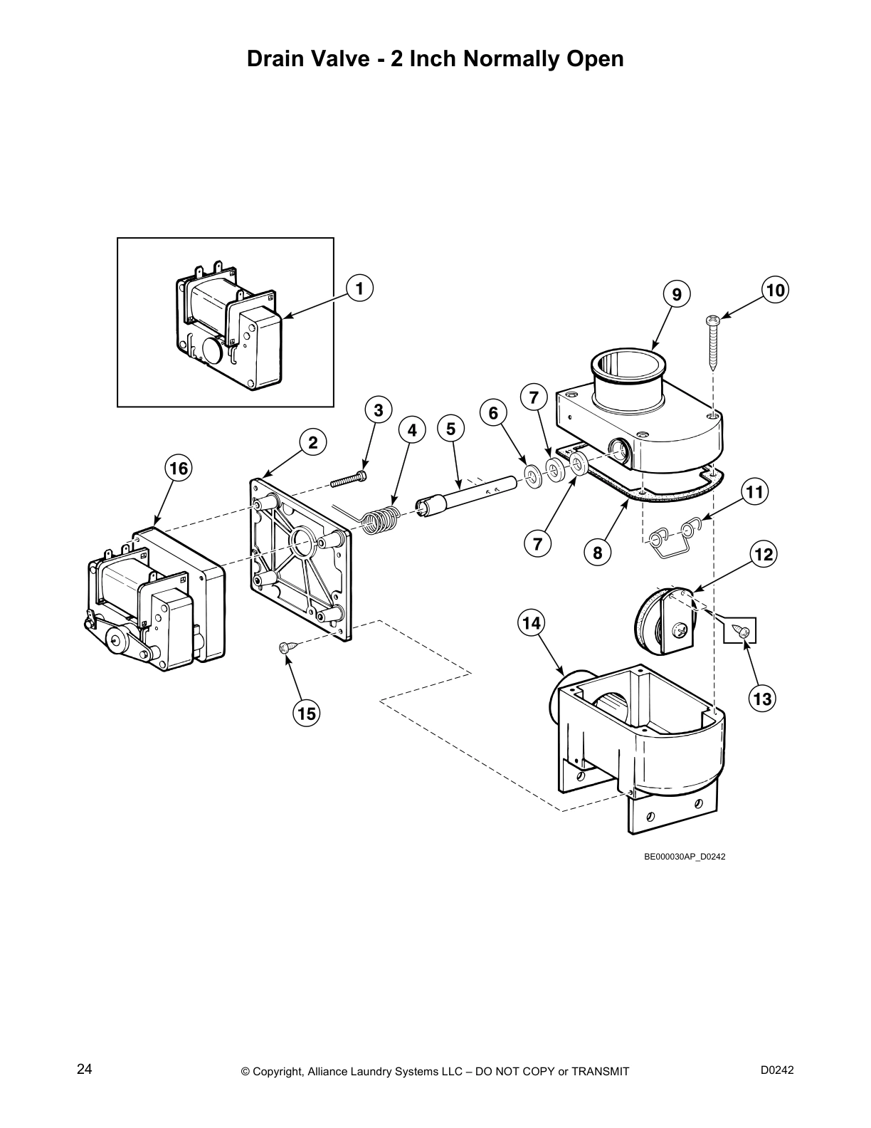 Drain Valve - 2 Inch Normally Open