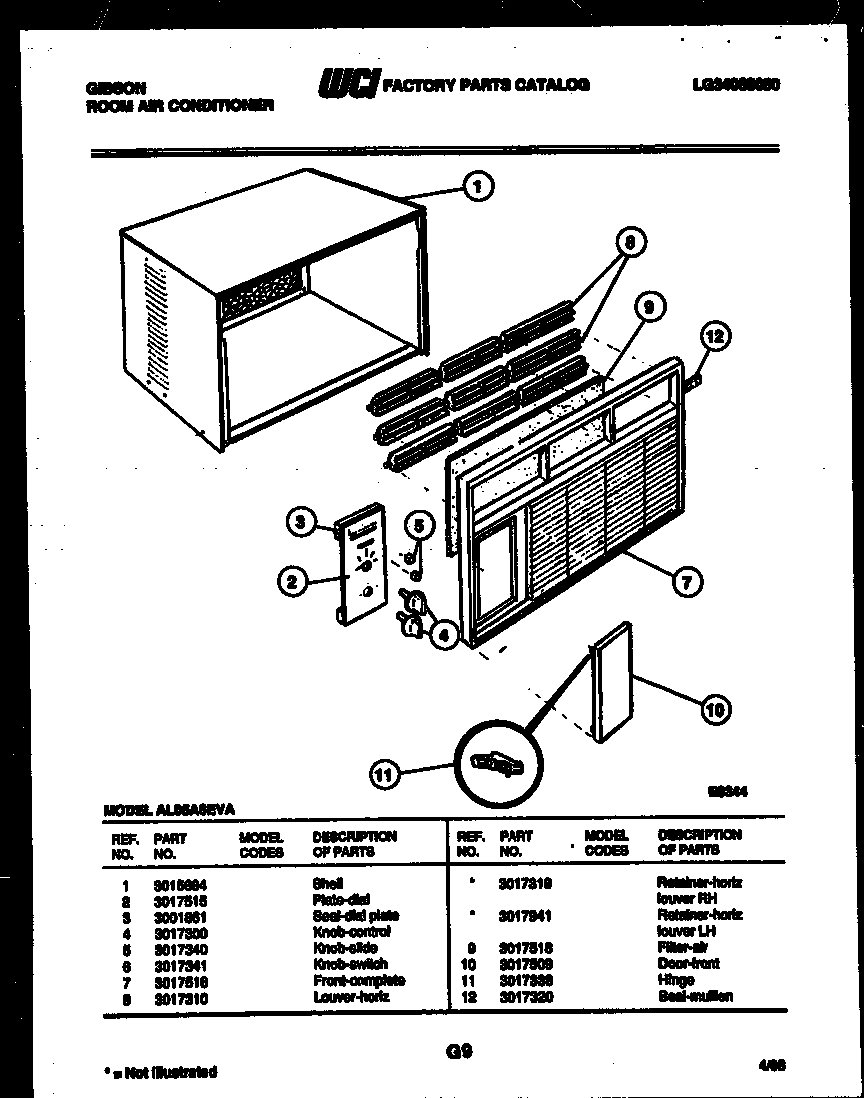 02 - CABINET PARTS