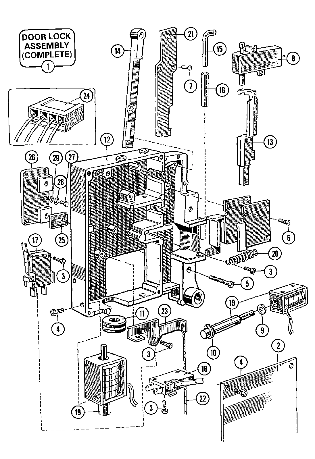 06 - DOOR LOCK ASSEMBLY (SERIES 10)