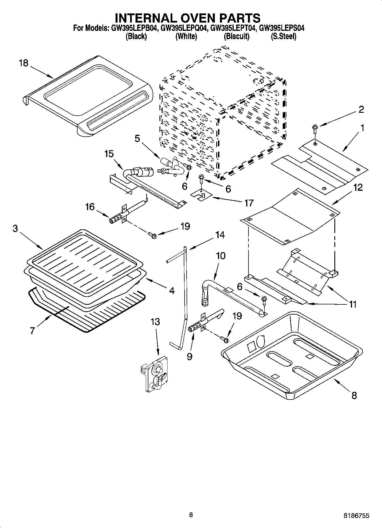 06 - INTERNAL OVEN PARTS