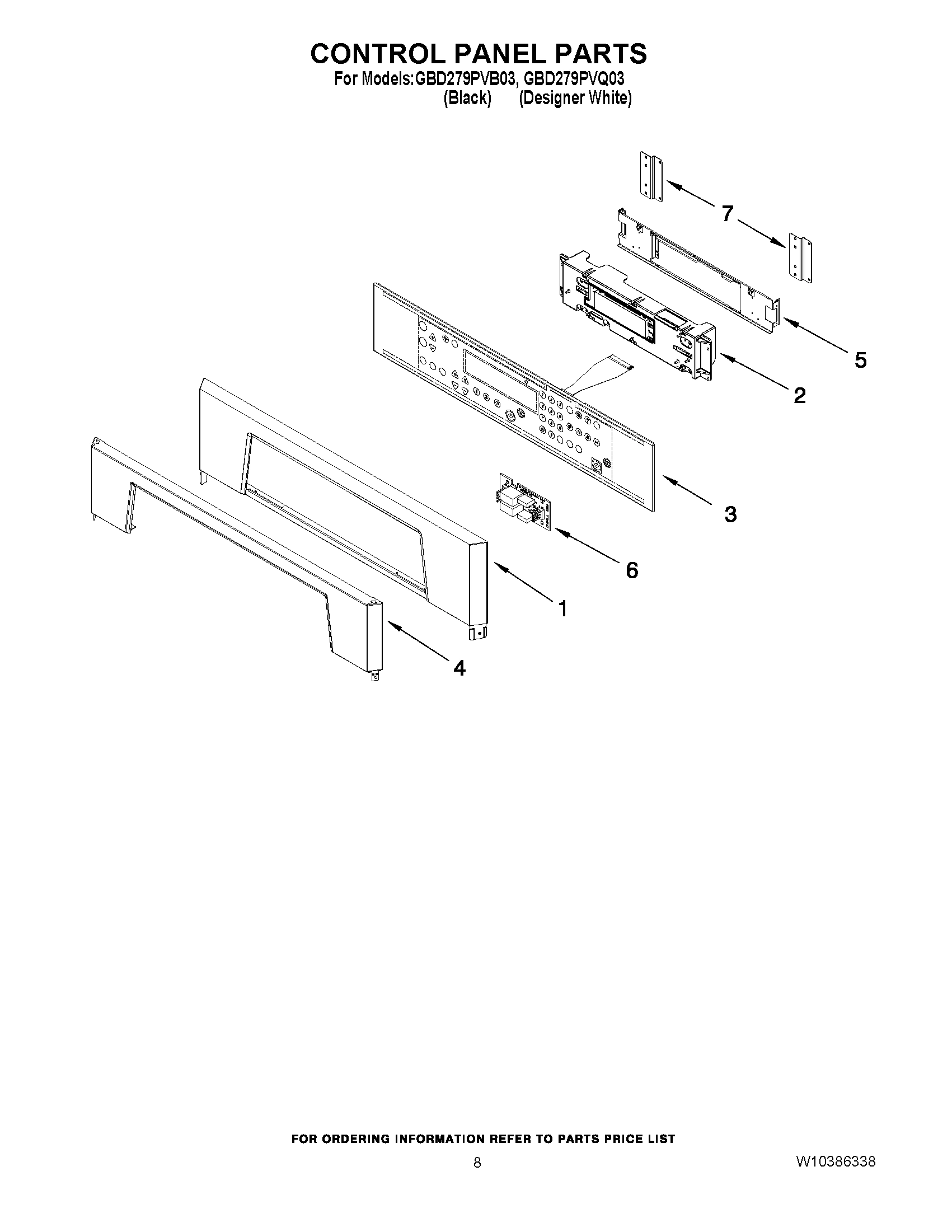 06 - CONTROL PANEL PARTS