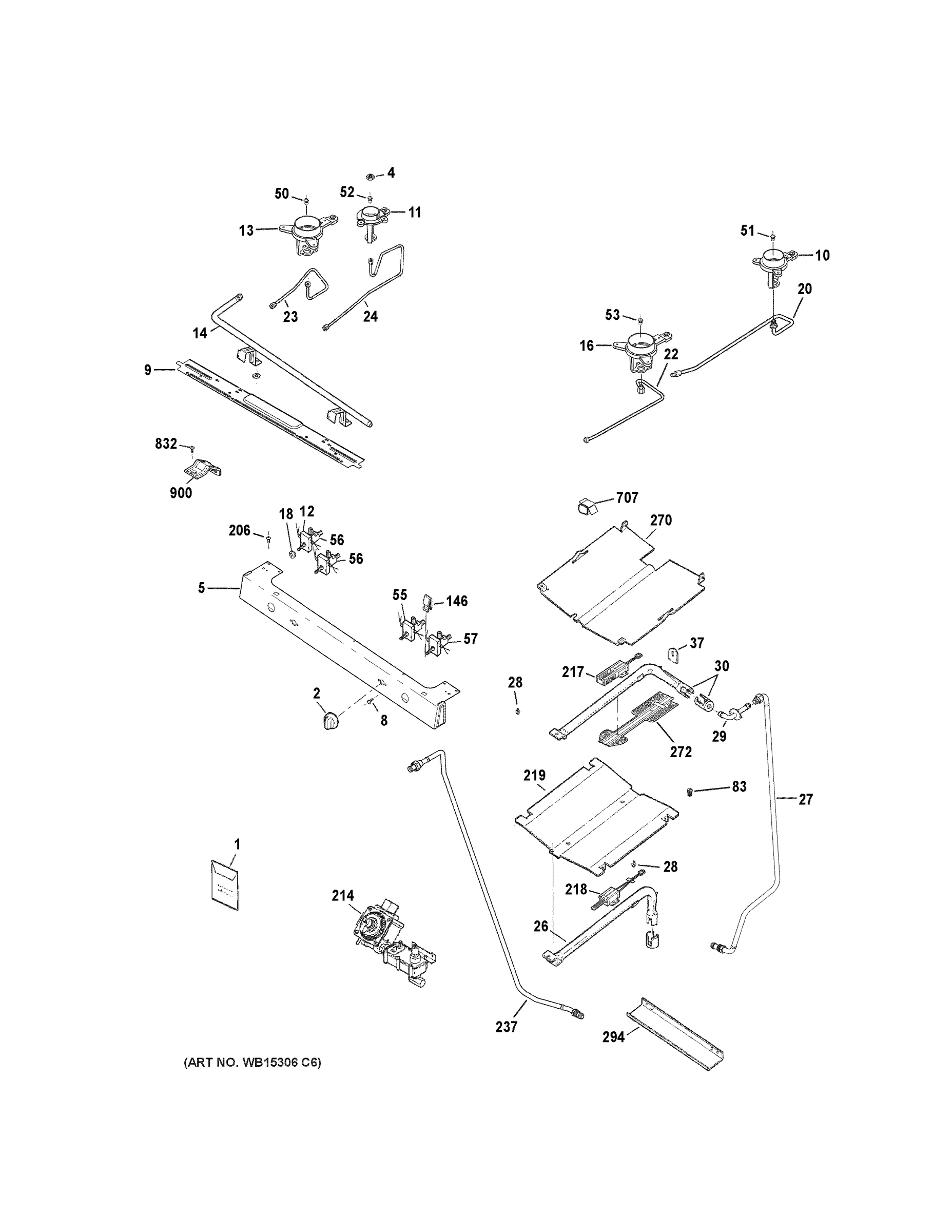 GAS & BURNER PARTS