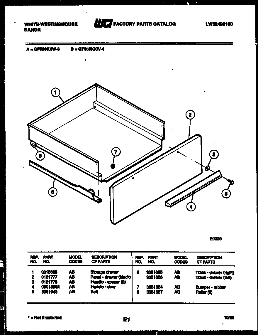 05 - DRAWER PARTS