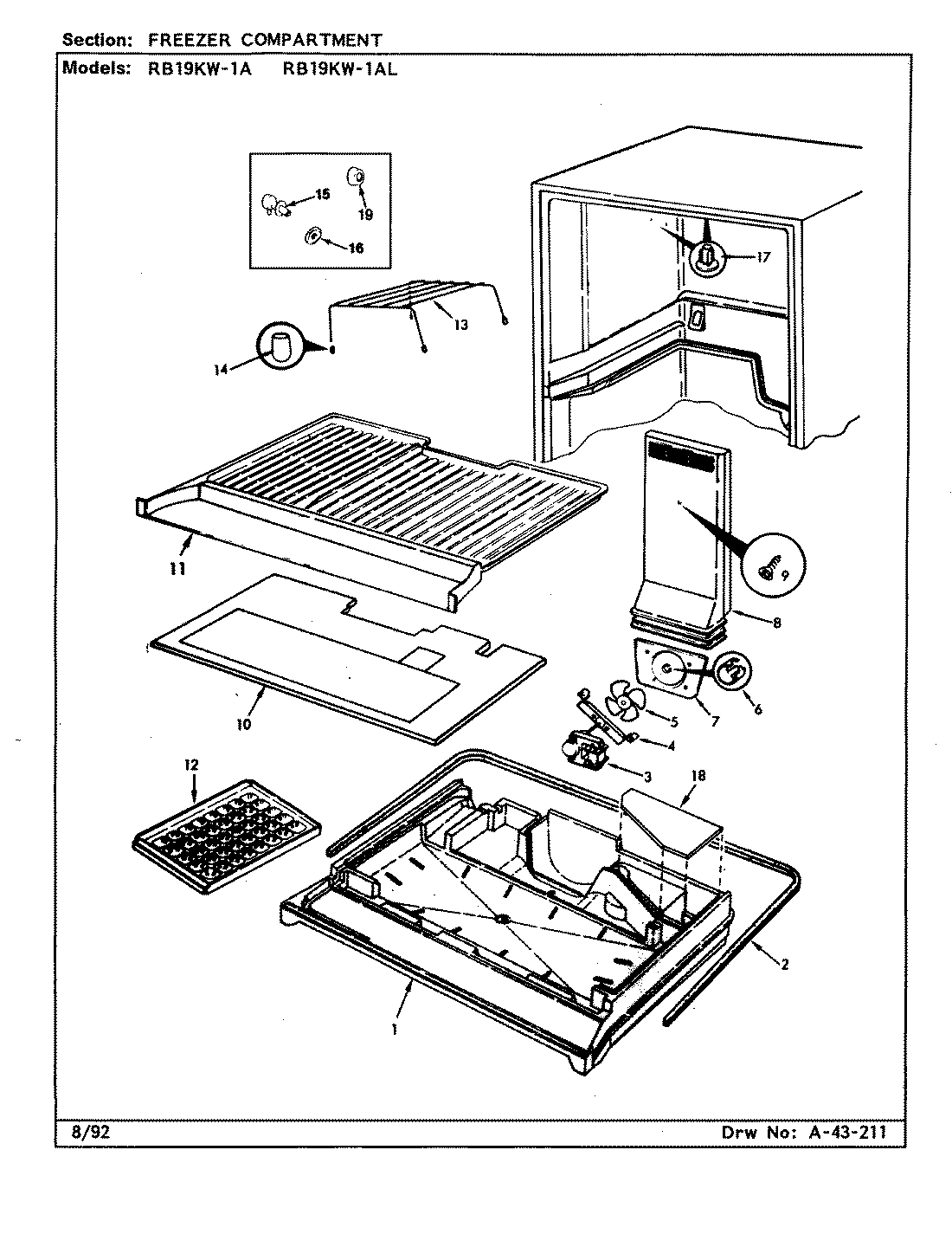 01 - FREEZER COMPARTMENT