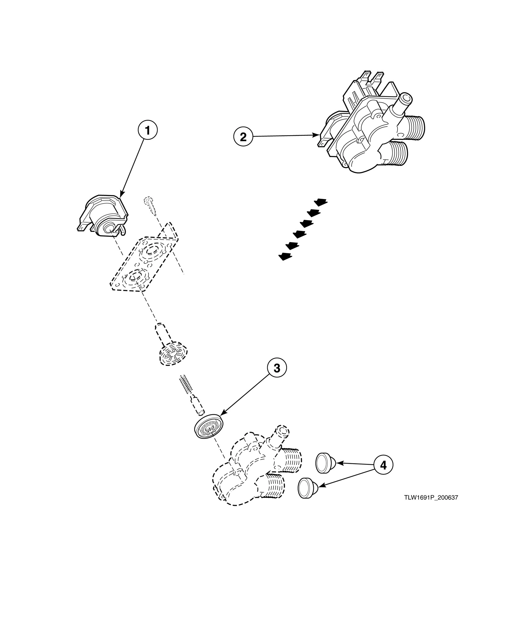Mixing Valve Assembly (Drawing 1 of 2) (Elbi Company)