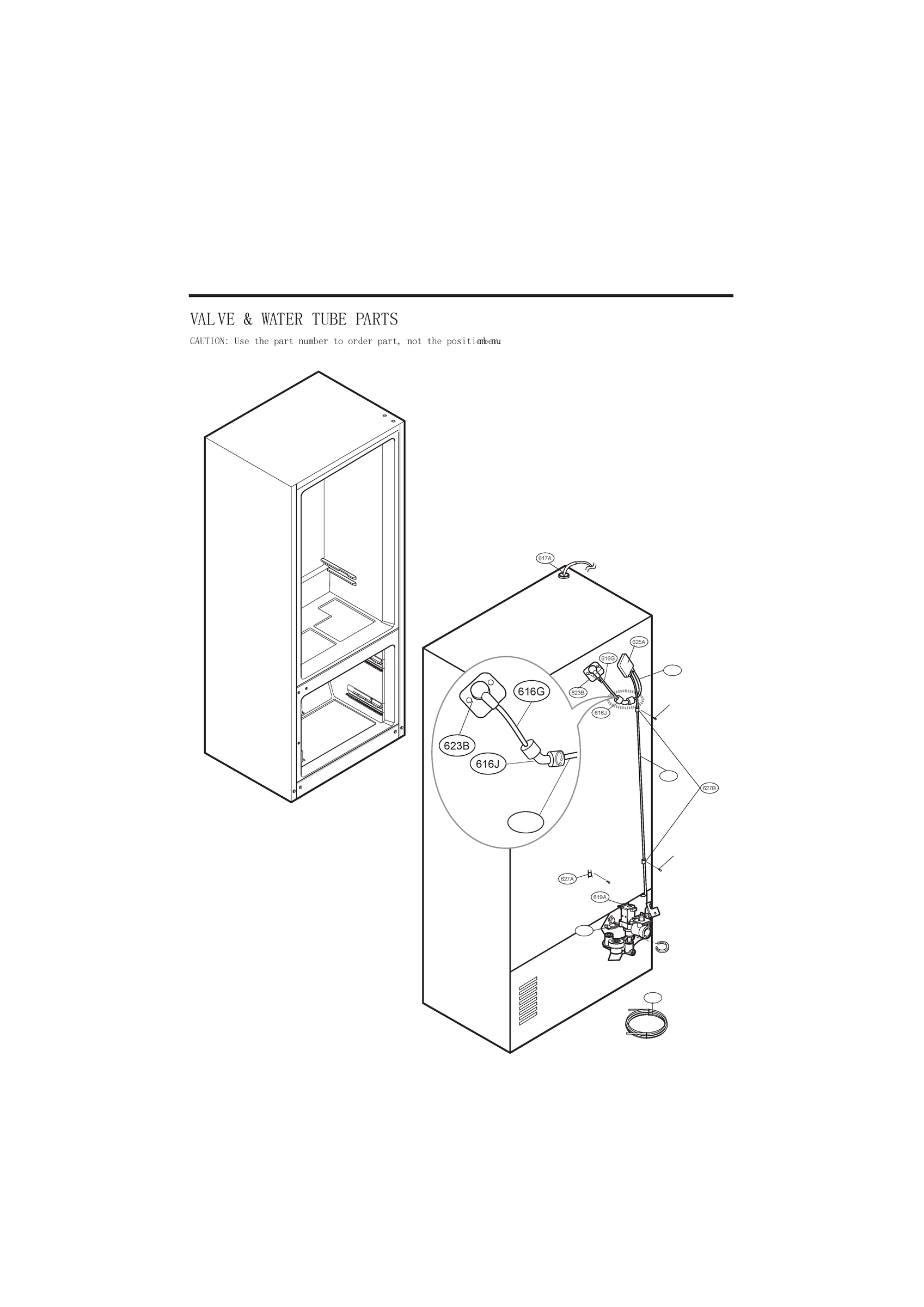 VALVE & WATER TUBE PARTS