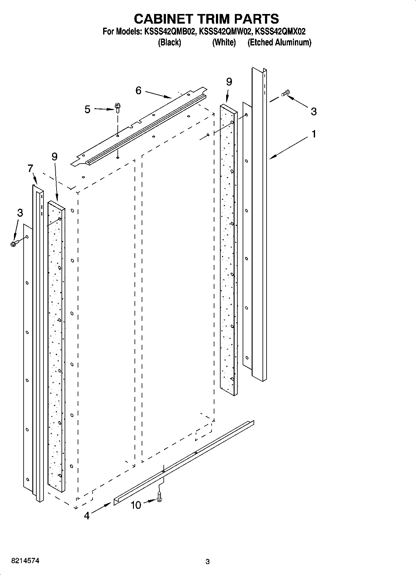 02 - CABINET TRIM PARTS