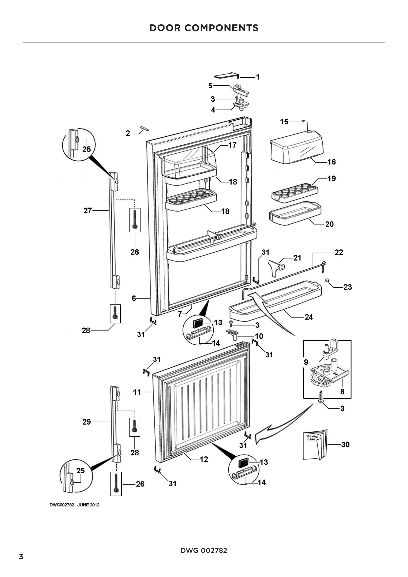DOOR COMPONENTS