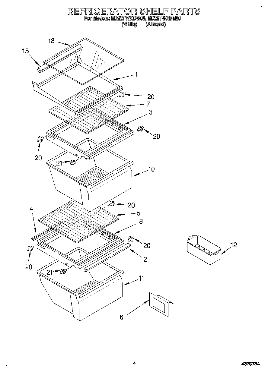 03 - REFRIGERATOR SHELF