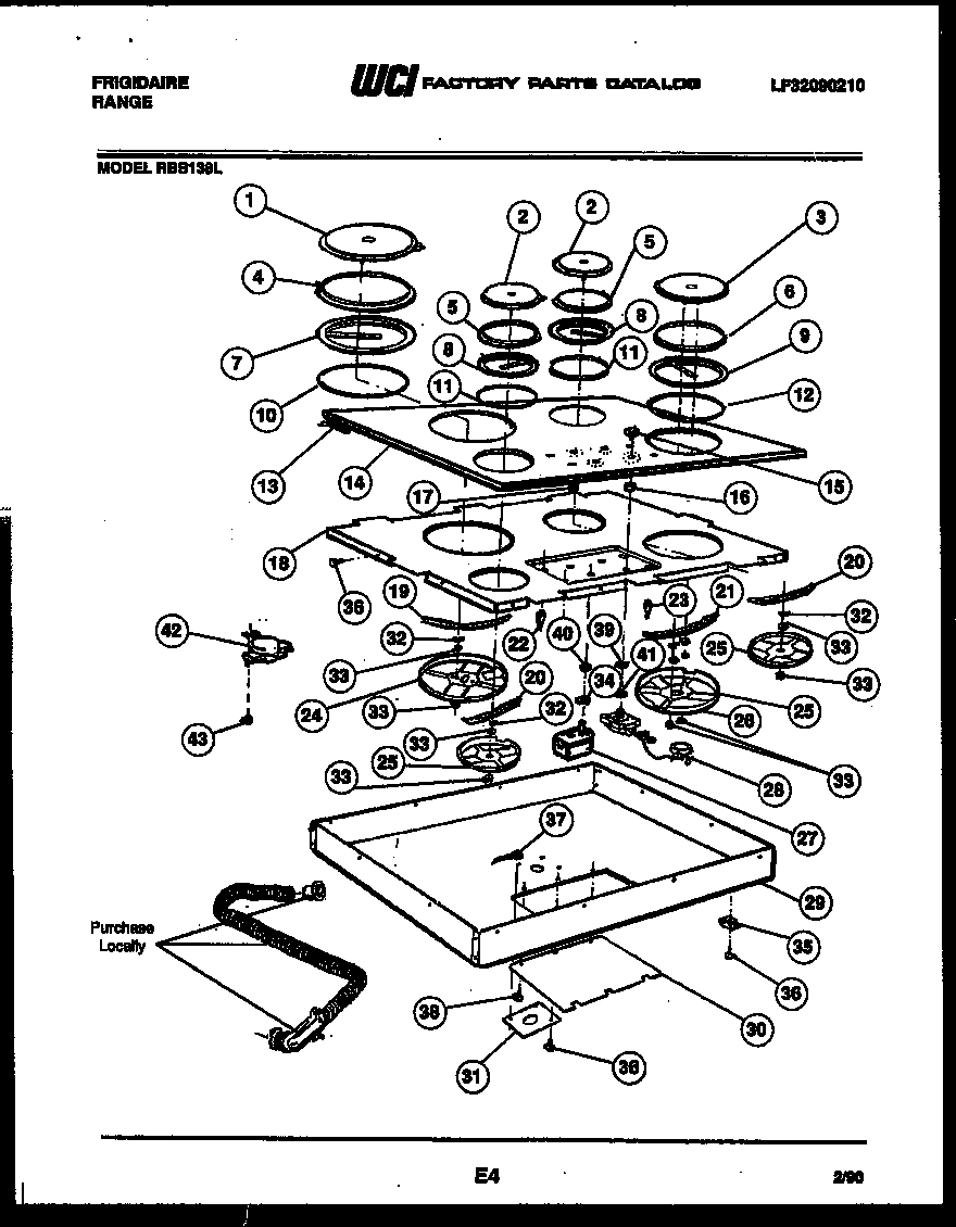 02 - COOKTOP PARTS