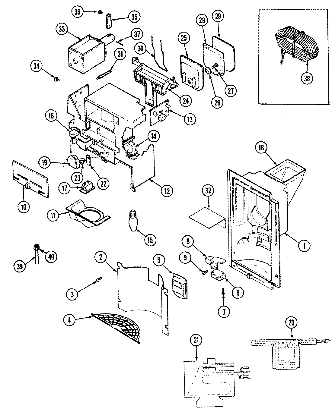 04 - ICE & WATER DISPENSER