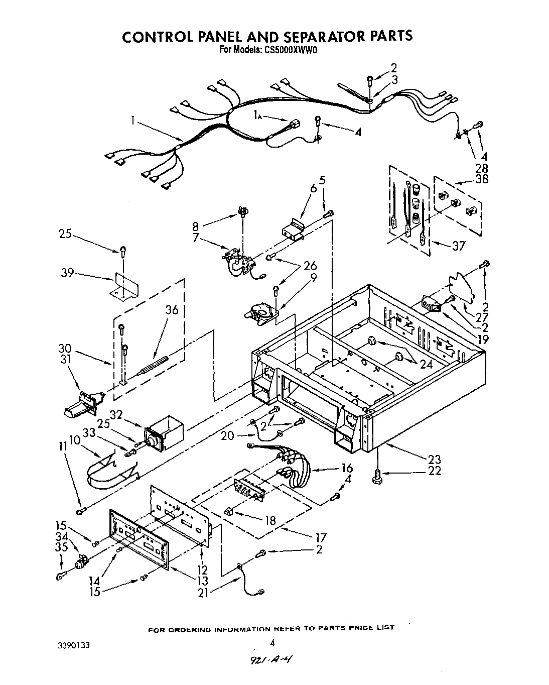 03 - CONTROL PANEL AND SEPARATOR