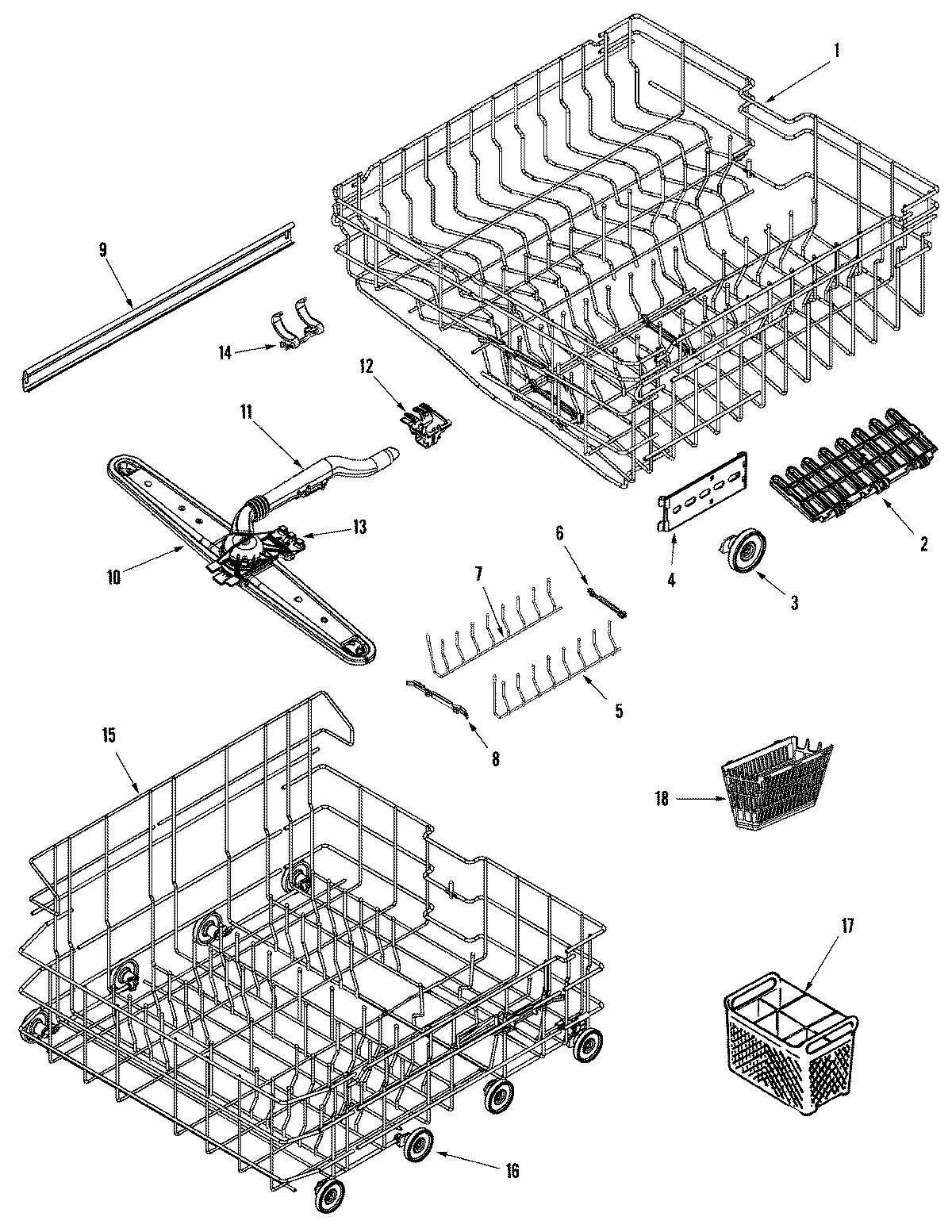 04 - RAIL & RACK ASSEMBLY