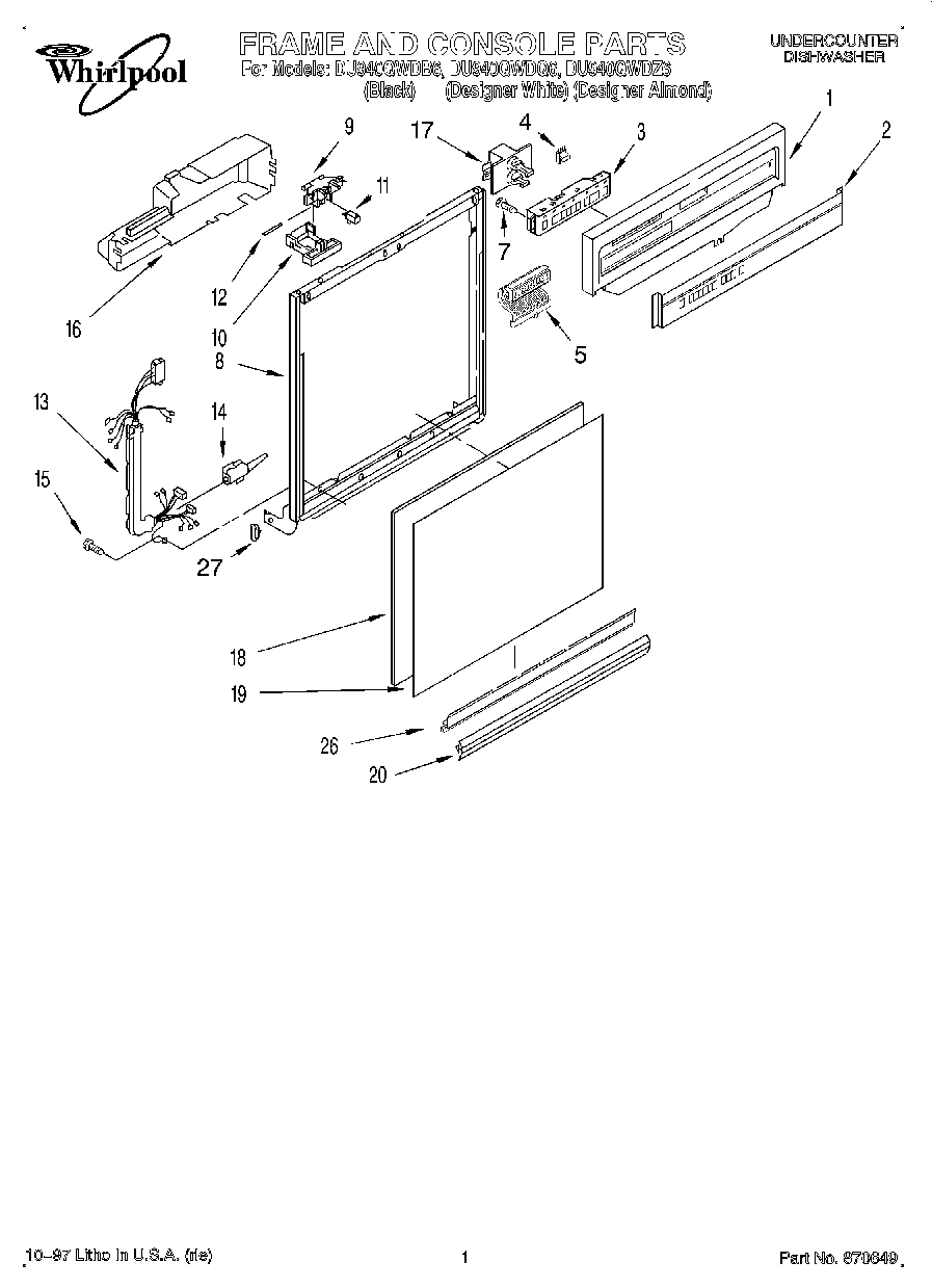 01 - FRAME AND CONSOLE