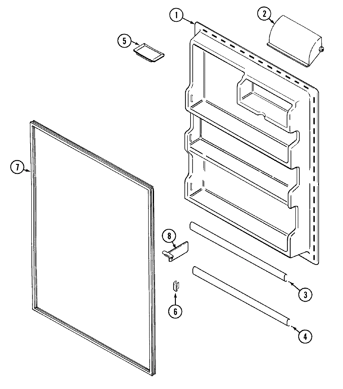 06 - FRESH FOOD INNER DOOR