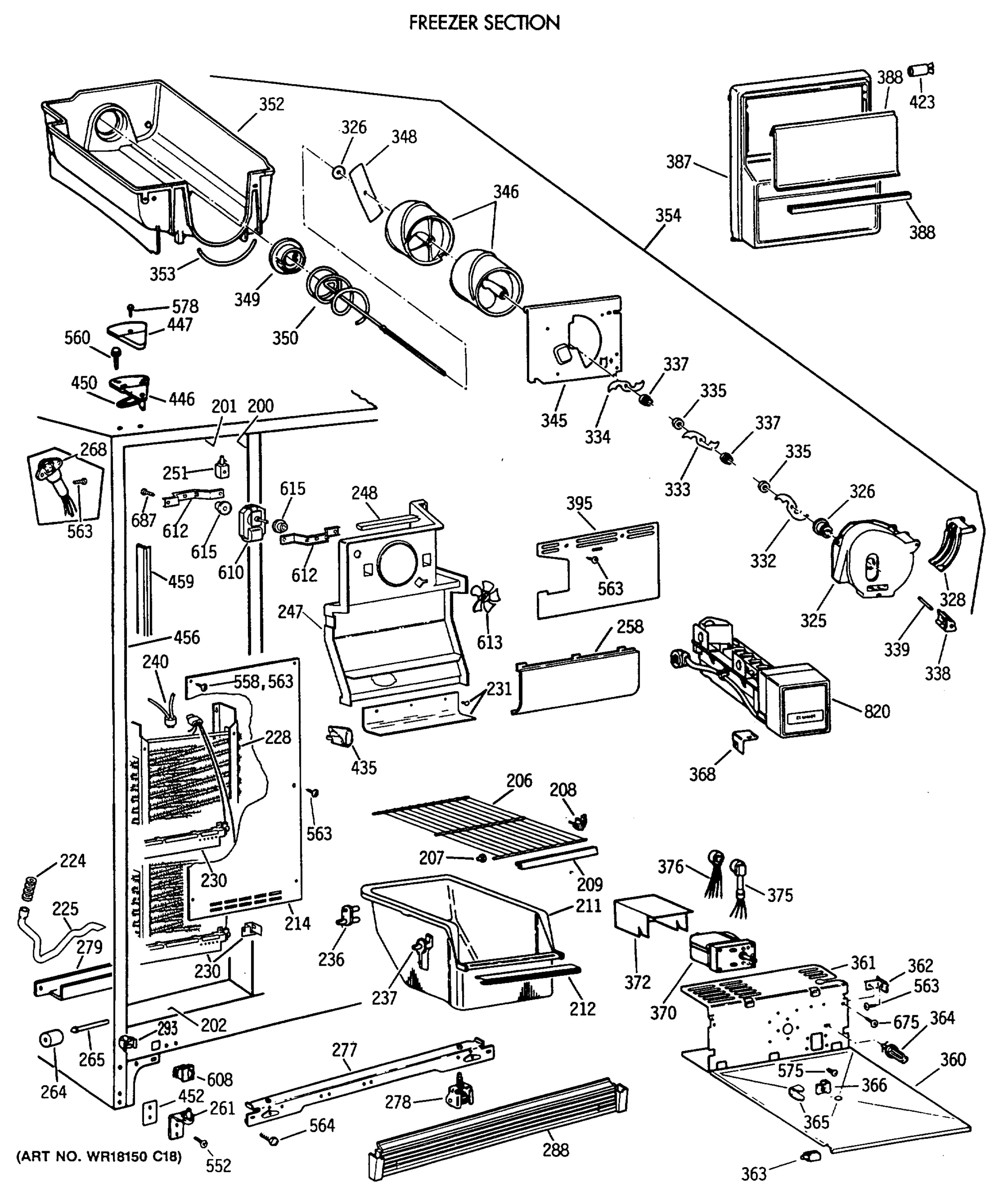 FREEZER SECTION
