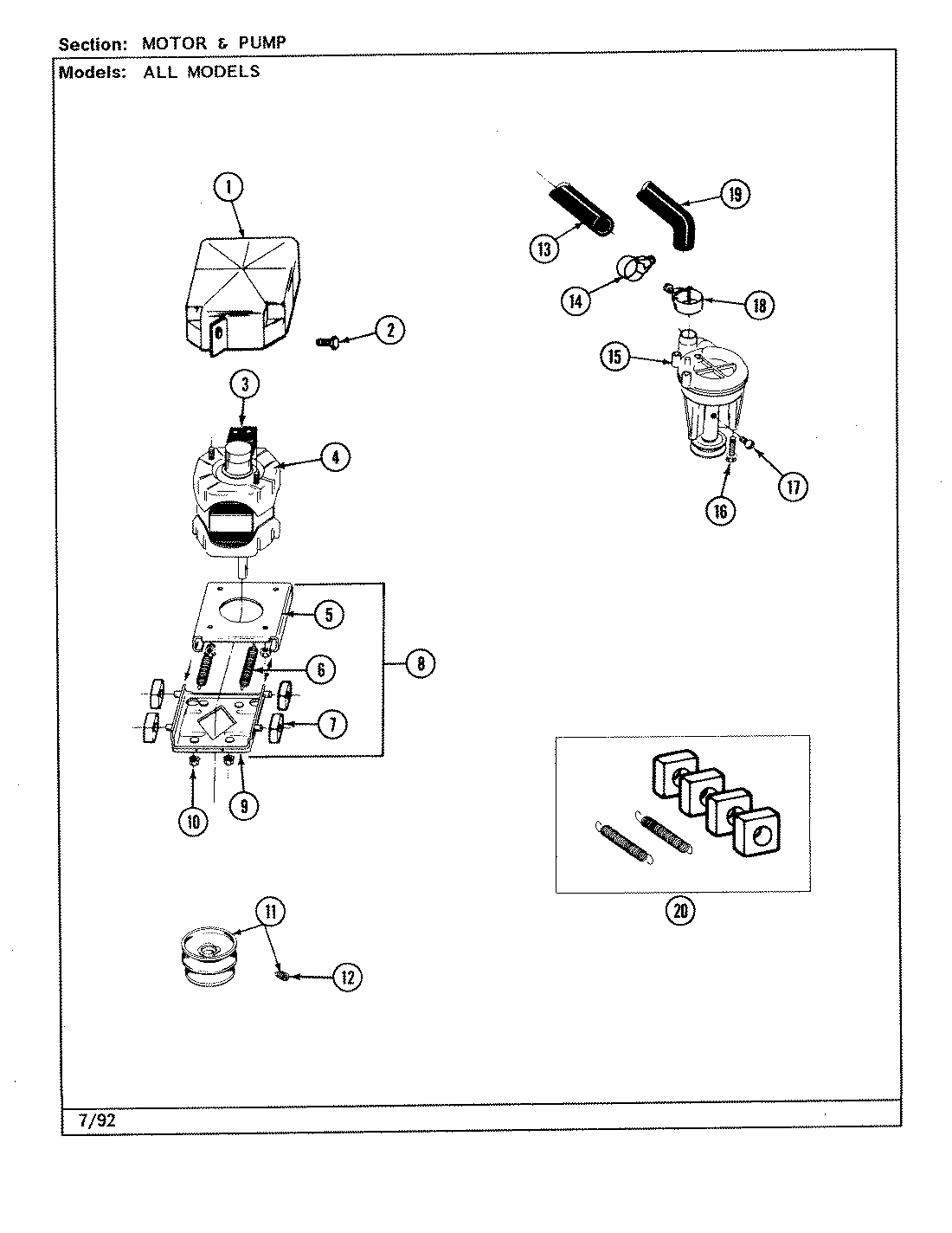 14 - MOTOR ASSEMBLY