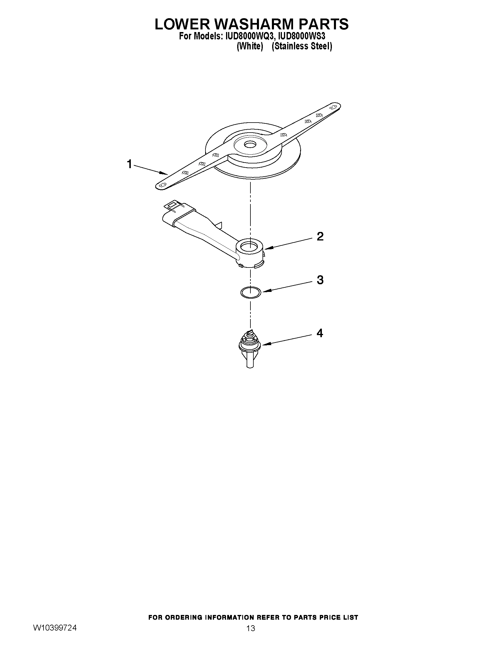 11 - LOWER WASHARM PARTS