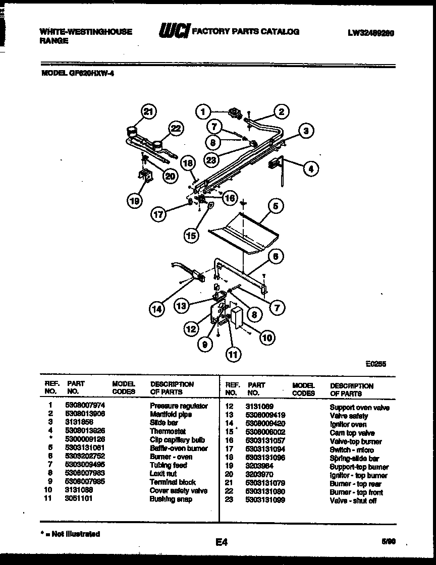05 - BURNER, MANIFOLD AND GAS CONTROL