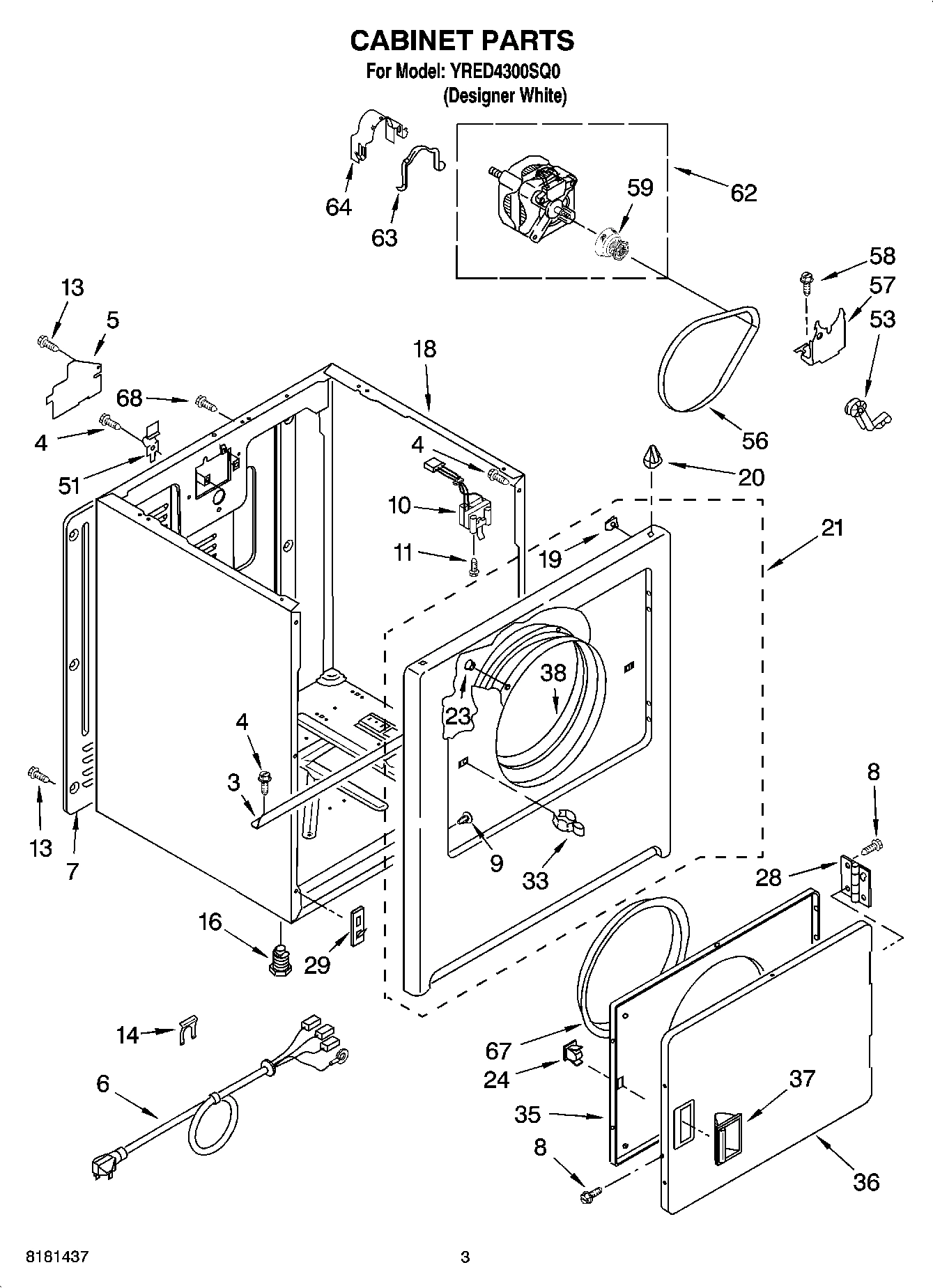 02 - CABINET PARTS