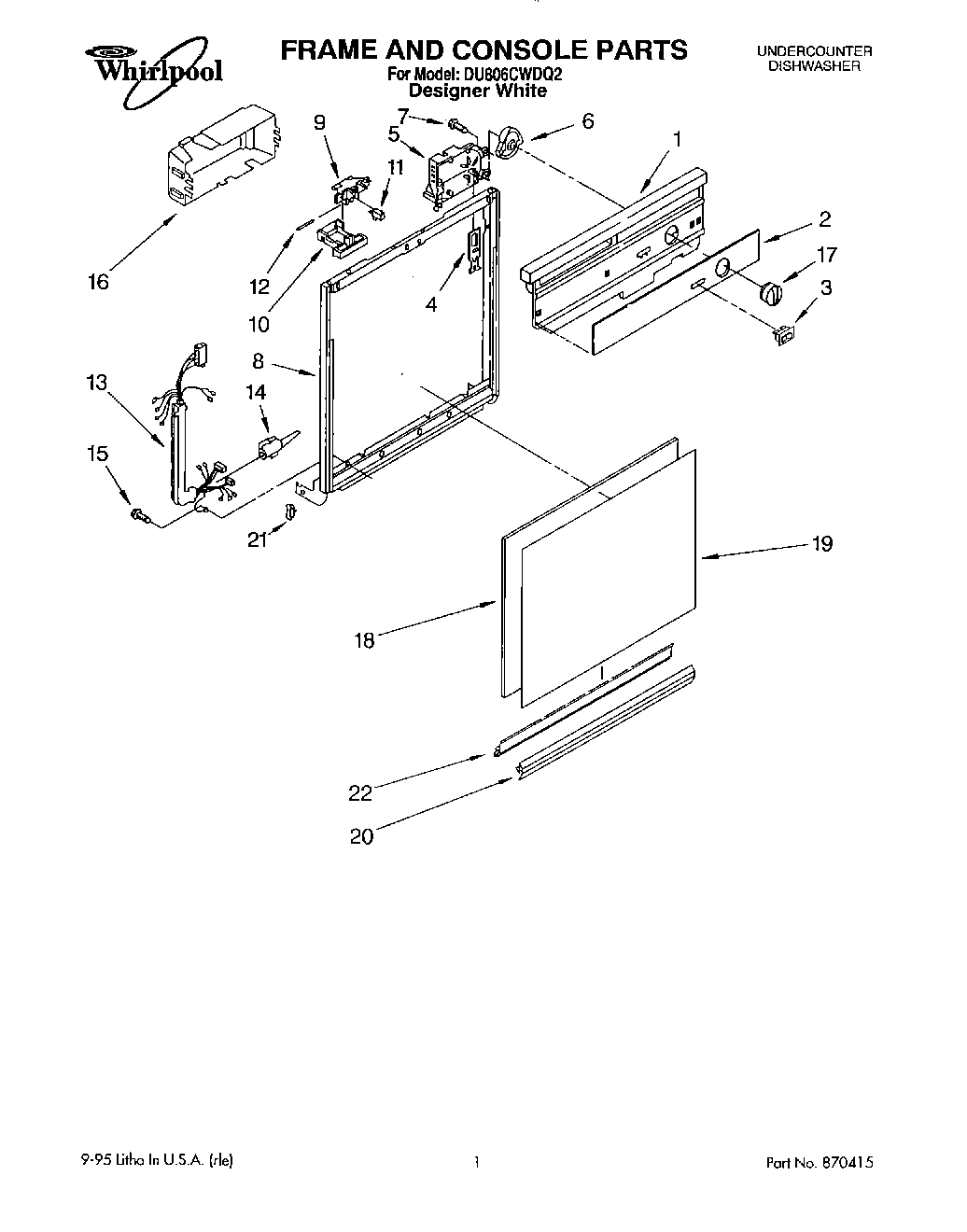 01 - FRAME AND CONSOLE