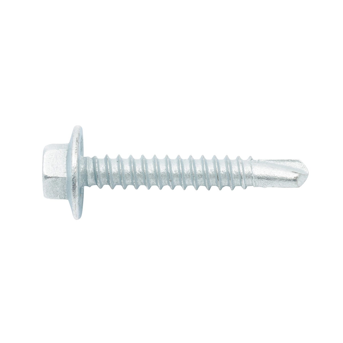 ZENITH® 12G x 35mm Class 3 Galvanised, Self Drilling, External Hex Drive, Metal Screws – External Use – 12 Pack