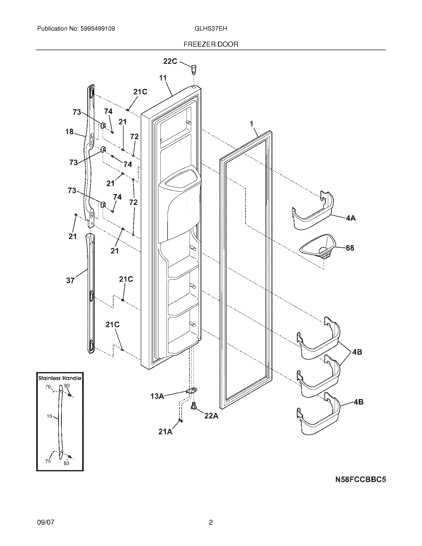 03 - FREEZER DOOR