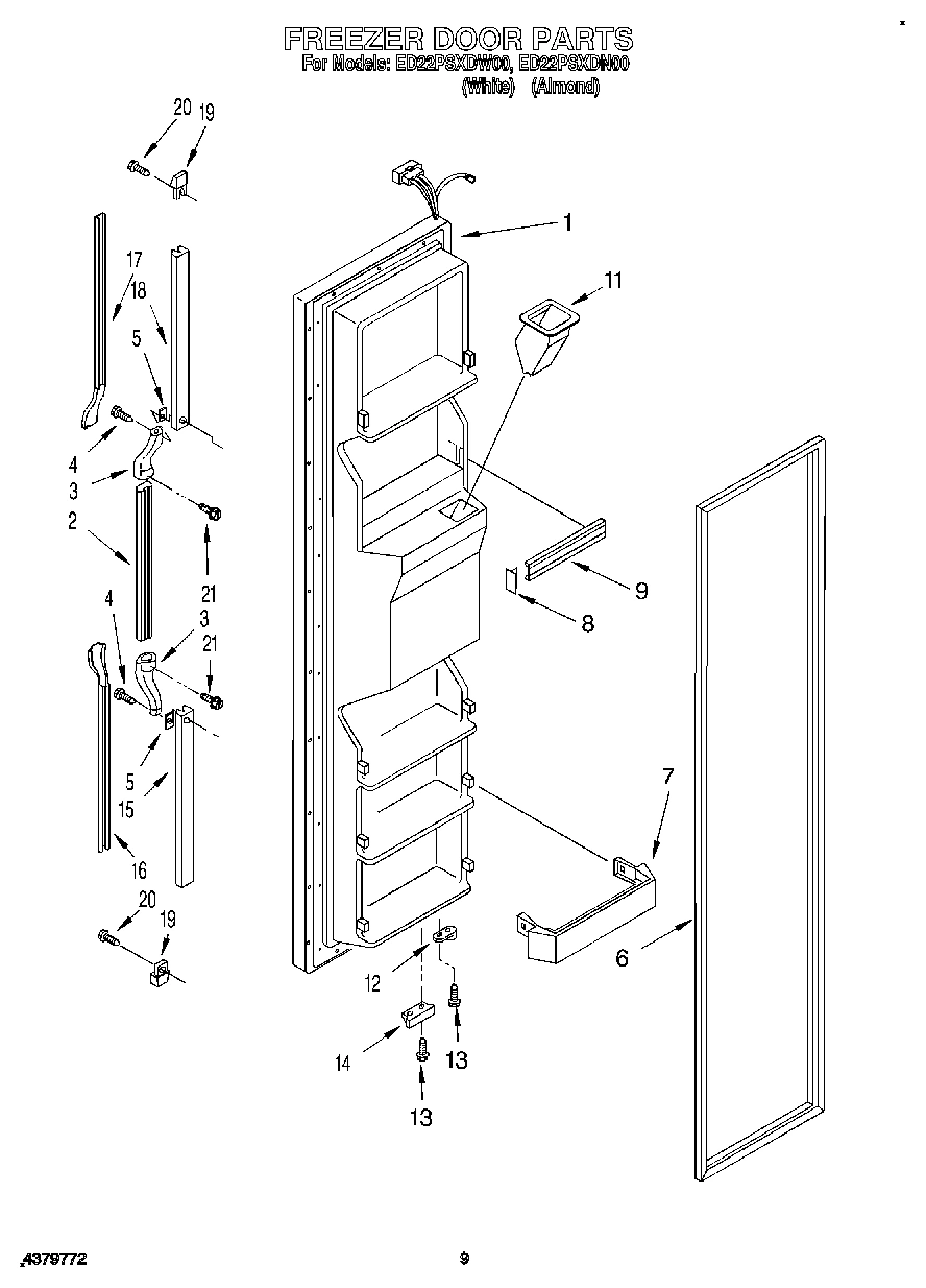 07 - FREEZER DOOR