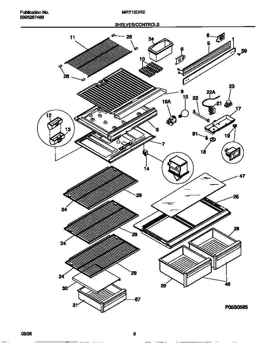 04 - SHELVES/CONTROLS