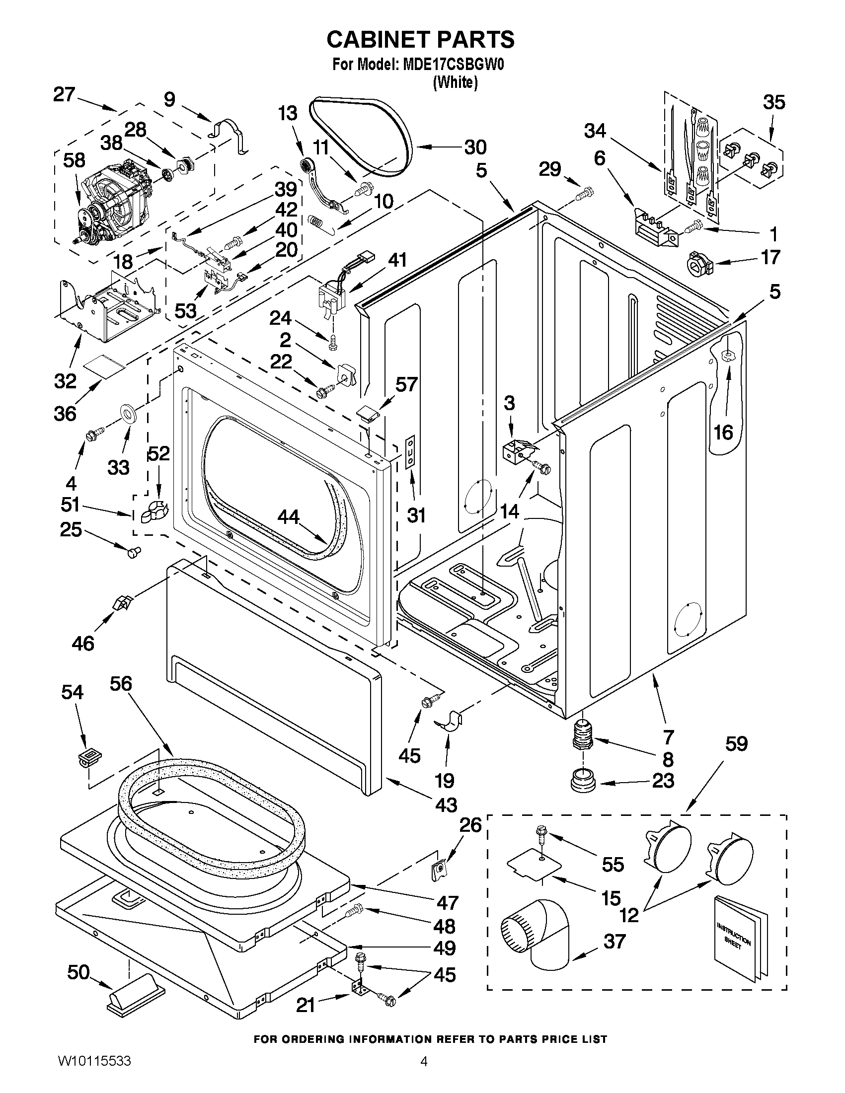 02 - CABINET PARTS