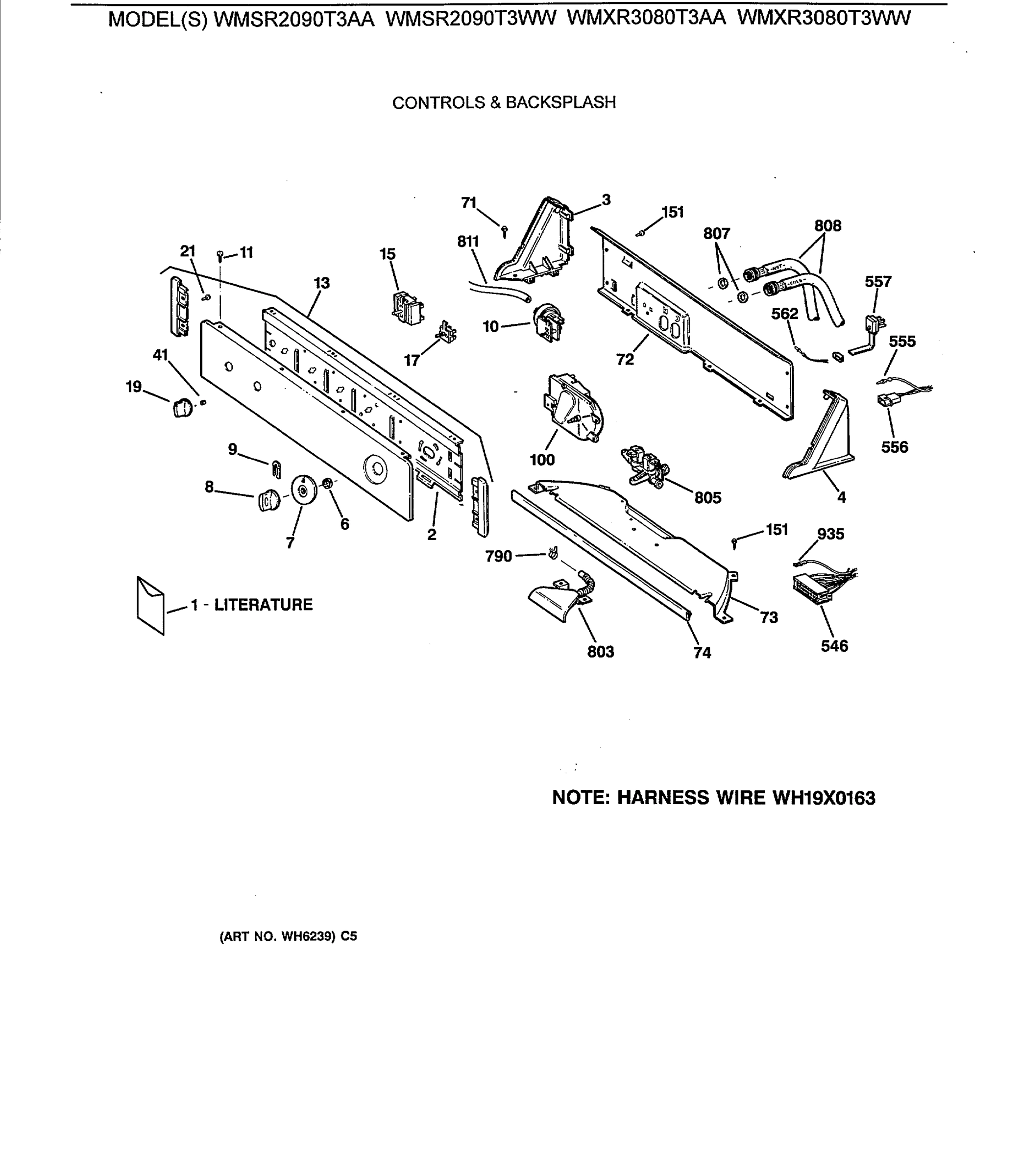 CONTROLS & BACKSPLASH