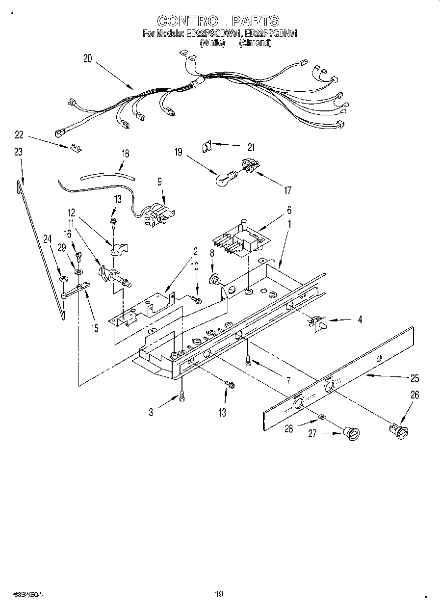 12 - CONTROL, LIT/OPTIONAL