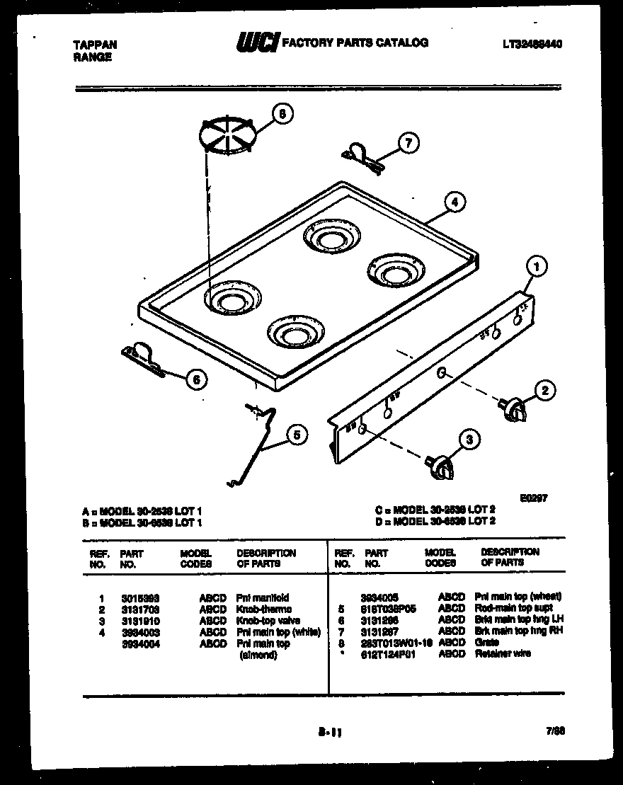 04 - COOKTOP PARTS