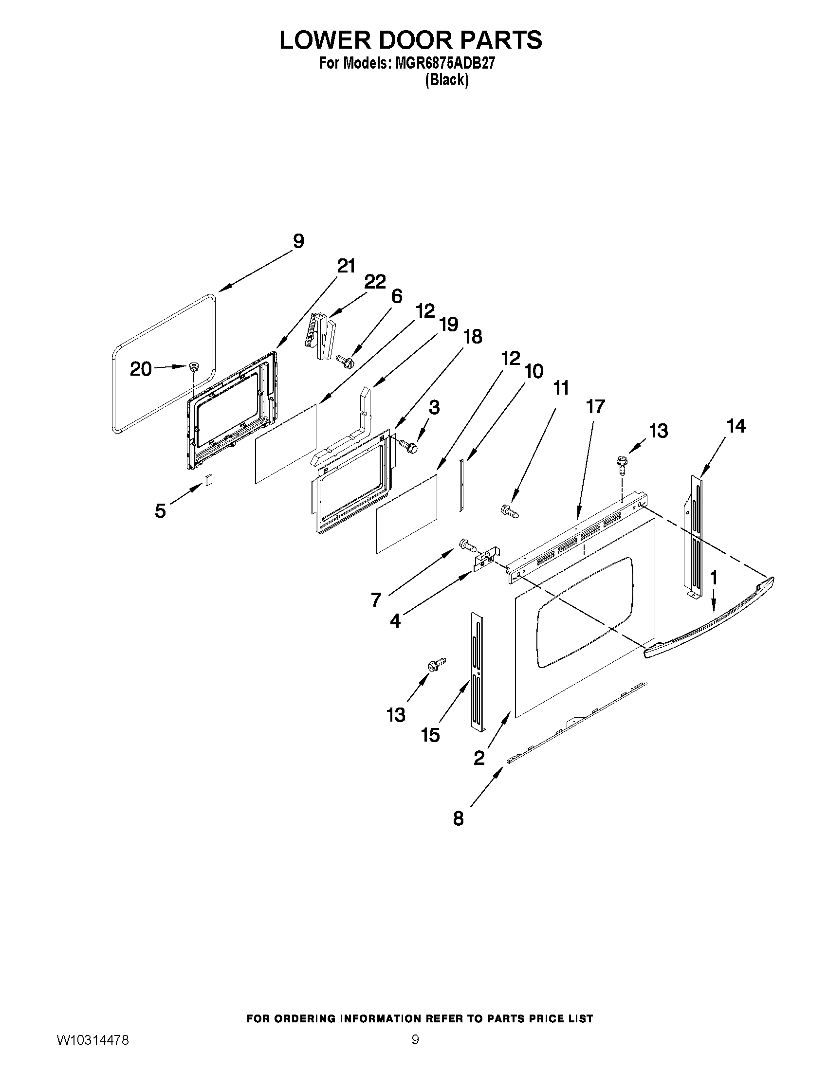 06 - LOWER DOOR PARTS