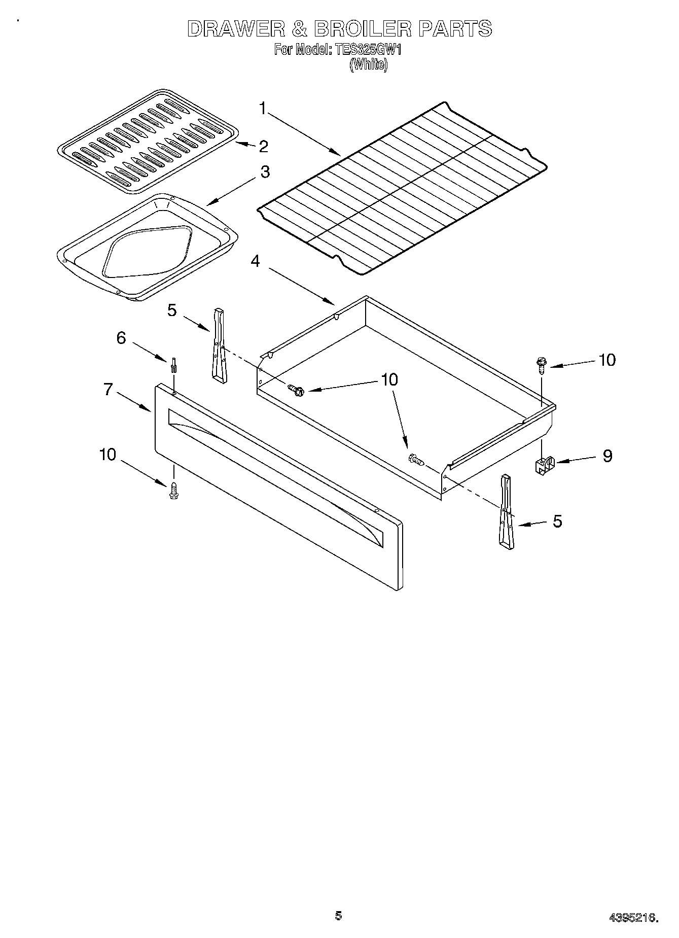 04 - DRAWER AND BROILER