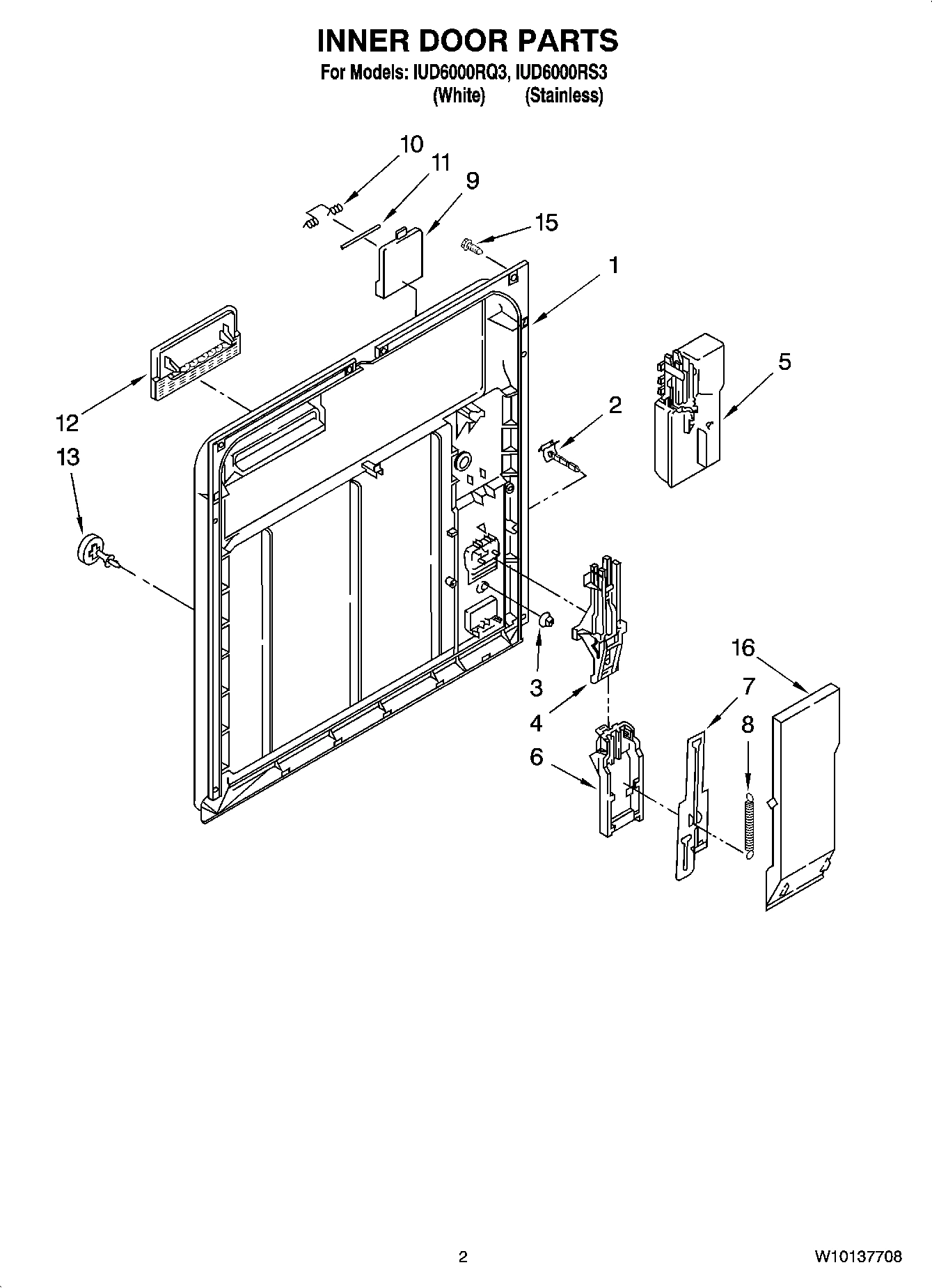 02 - INNER DOOR PARTS