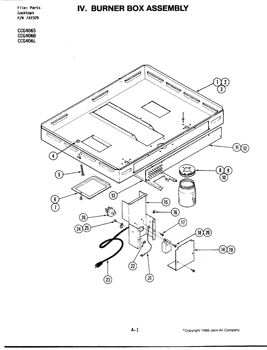01 - BURNER BOX