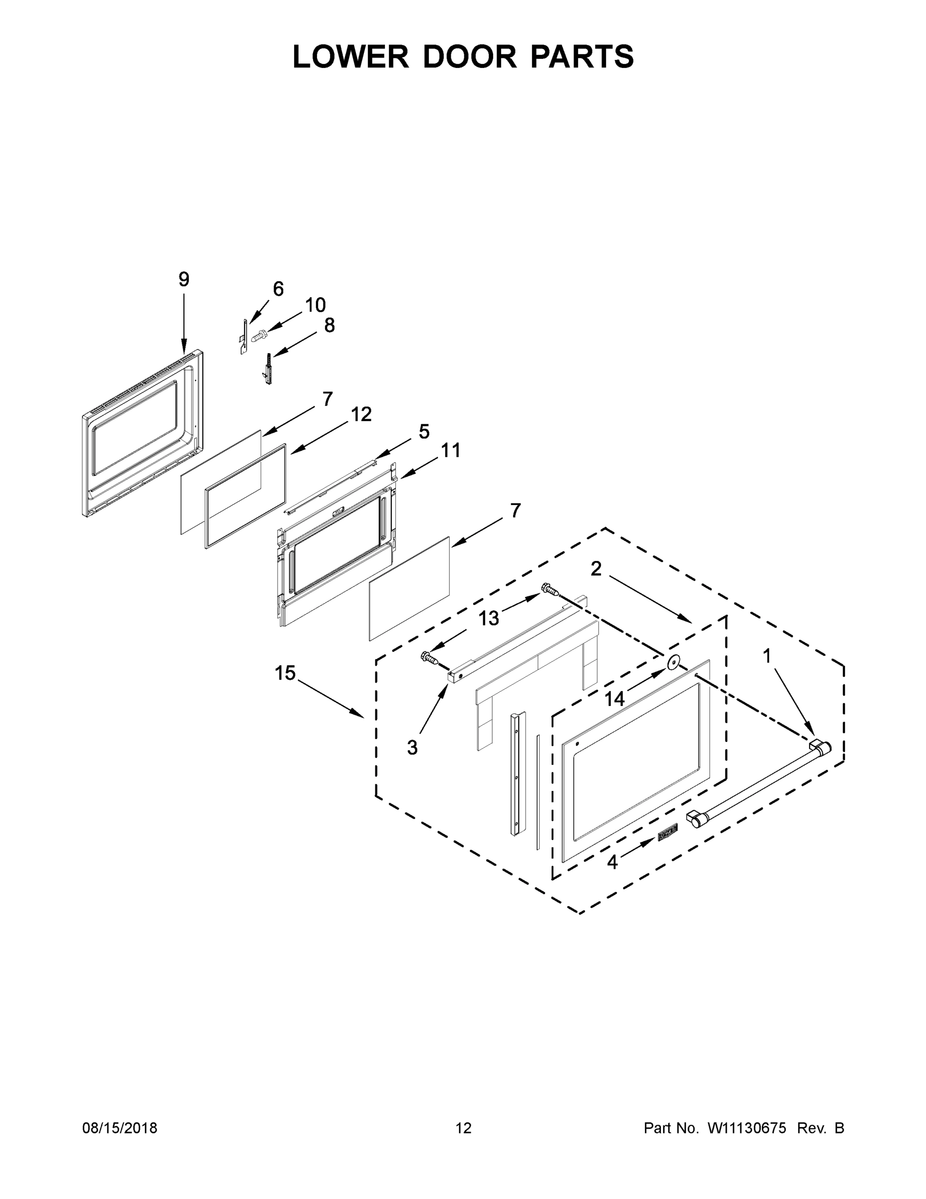 07 - LOWER DOOR PARTS