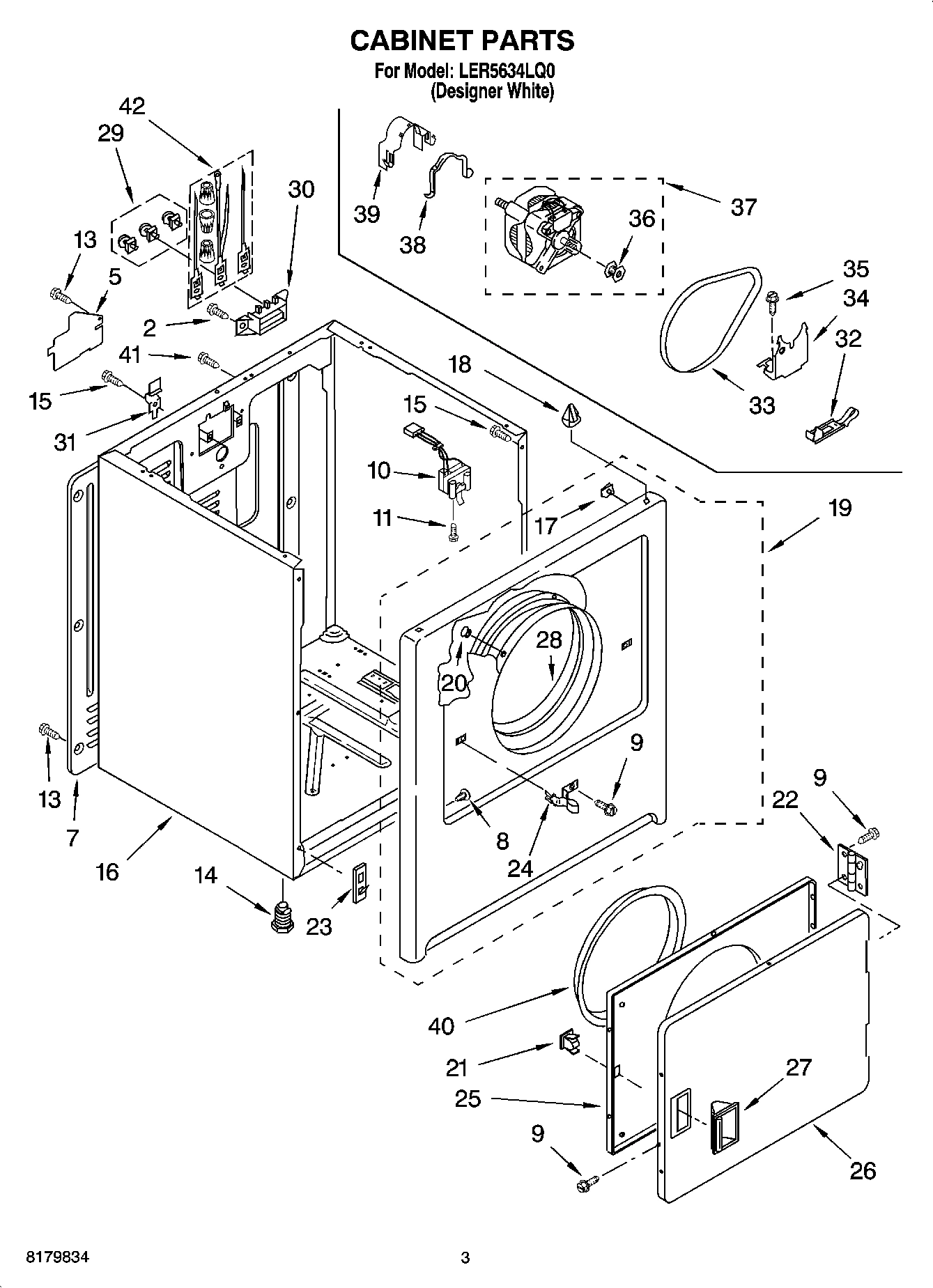 02 - CABINET PARTS