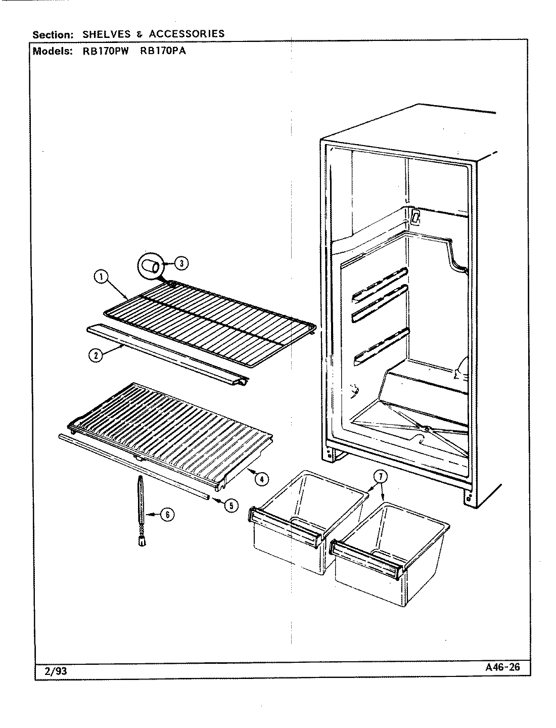 05 - SHELVES & ACCESSORIES